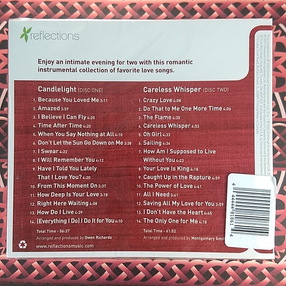 Romance Favorite Love Songs Instrumentals, 2 CD Factory Sealed Set - Picture 3 of 7